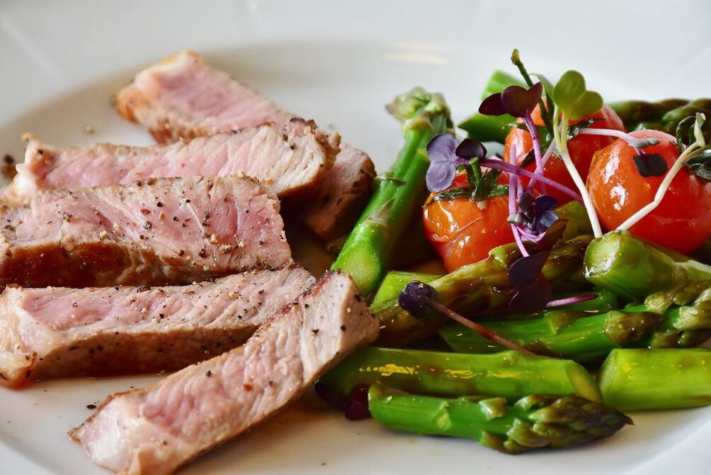 Fleisch mit Gemüse